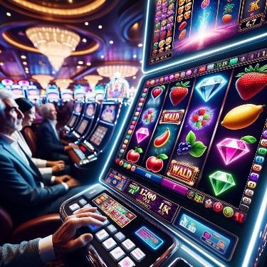 Casino-style slots category layout with budget and account safety guidance